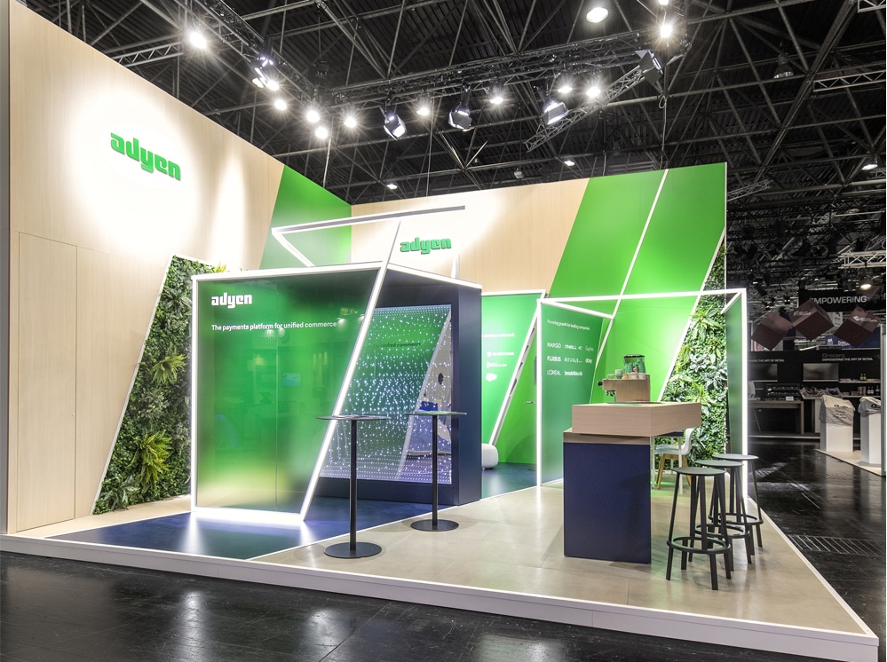 Adyen Messestand EuroCIS Düsseldorf