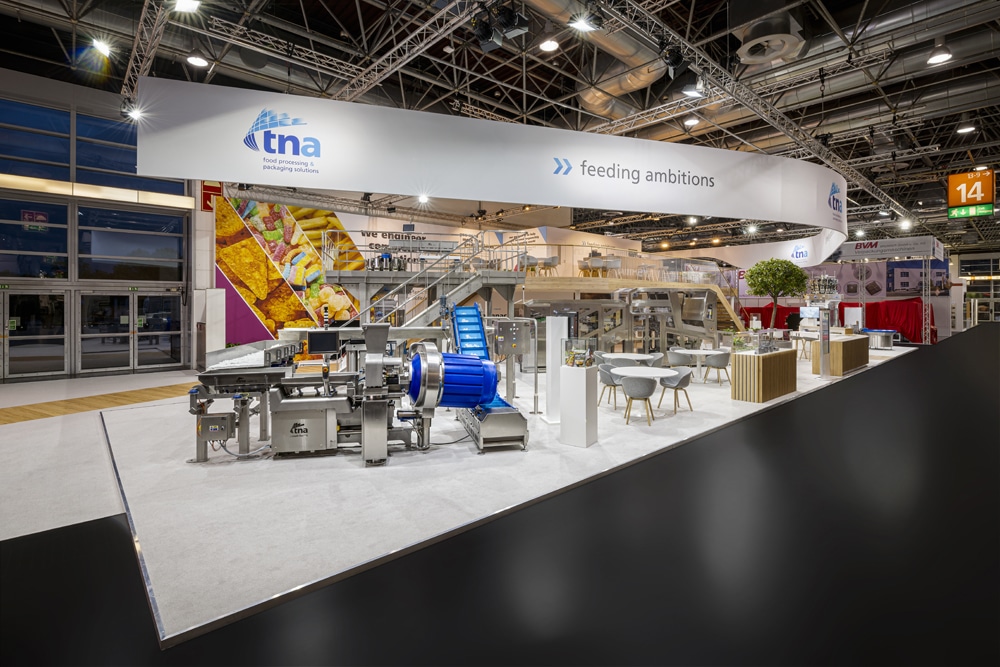 Messestand TNA Interpack Düsseldorf