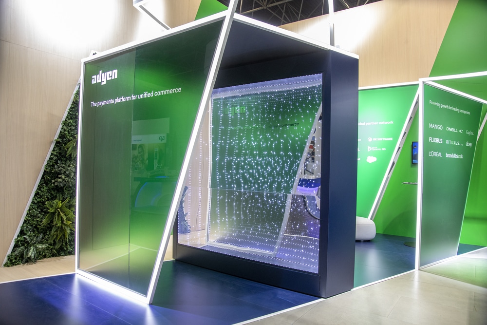 Adyen Messestand EuroCIS Düsseldorf