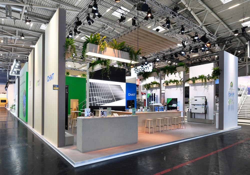 Chint Messestand Intersolar München