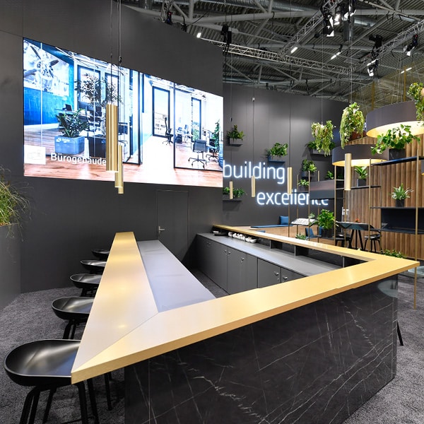 Messebau München Messestand Goldbeck